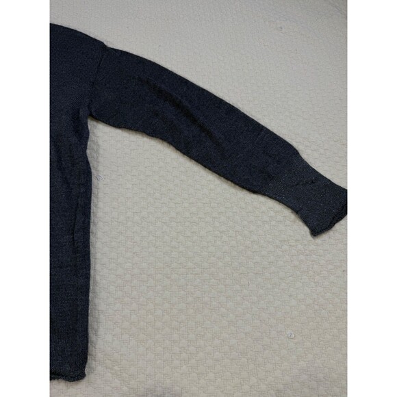 Krizia Maglia Italy Sweater Mohair Metal Blend Sparkle | Gray | Size IT 44 - M - Picture 11 of 16